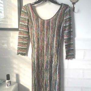 Multi colored short tight dress